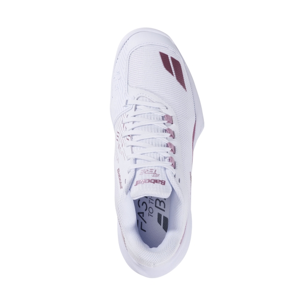 Babolat Jet Tere 2 All Court - White/Gold Pink
