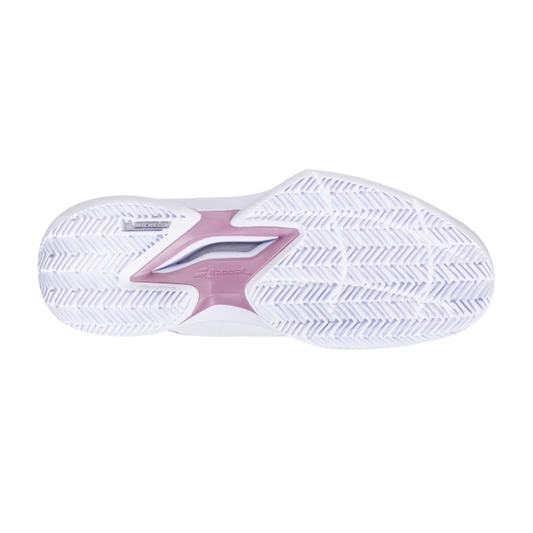 Babolat Jet Tere 2 Clay - White/Gold Pink