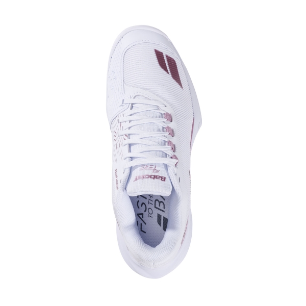 Babolat Jet Tere 2 Clay - White/Gold Pink