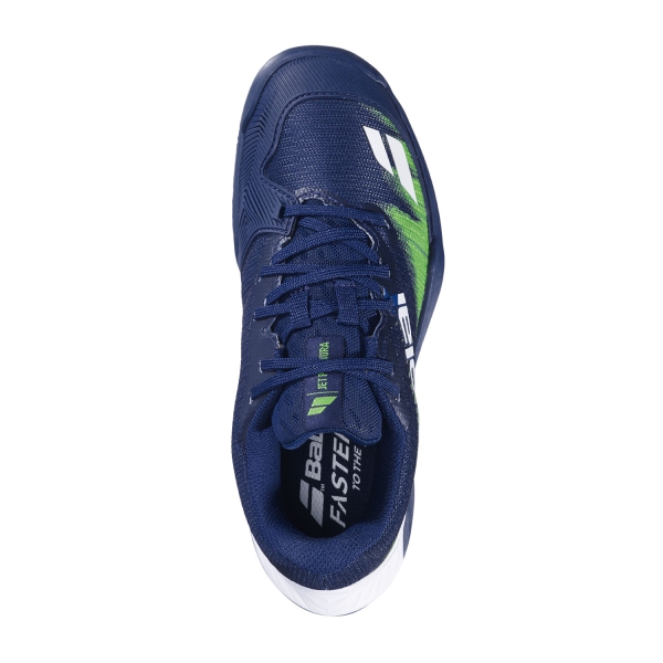 Babolat Jet Premura 2 Niños - Blue Depths/Green Flash