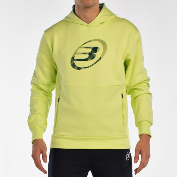Maglie e Felpe Tennis Uomo Bullpadel Boyal Felpa  Limon 490102059