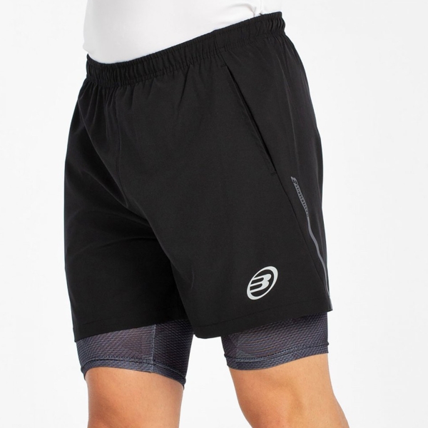 Bullpadel Manzan 5in Shorts - Negro