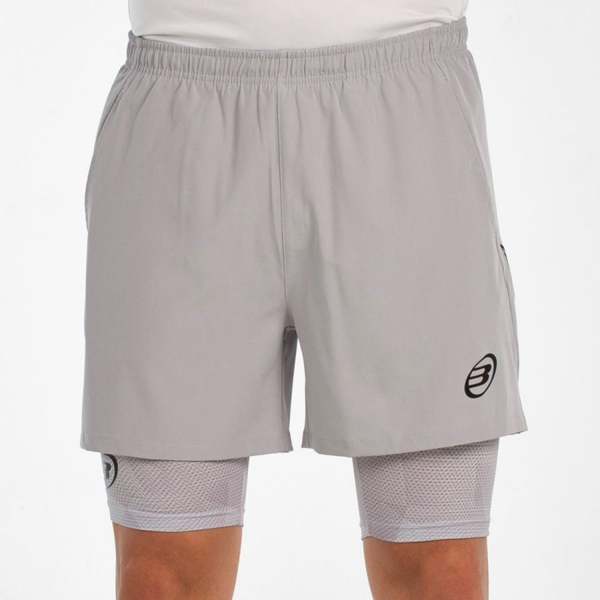Men's Tennis Shorts Bullpadel Manzan 5in Shorts  Piedra 490342026