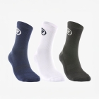 Bullpadel Pro x 3 Calze - Azul/Blanco/Negro