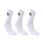 Bullpadel Pro x 3 Calcetines - Blanco