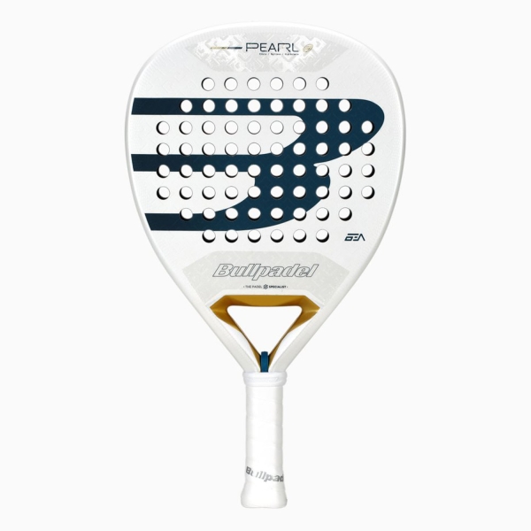 Racchetta Padel Bullpadel Pro Bullpadel Pearl 2026 Padel  White/Blue/Gold 493804