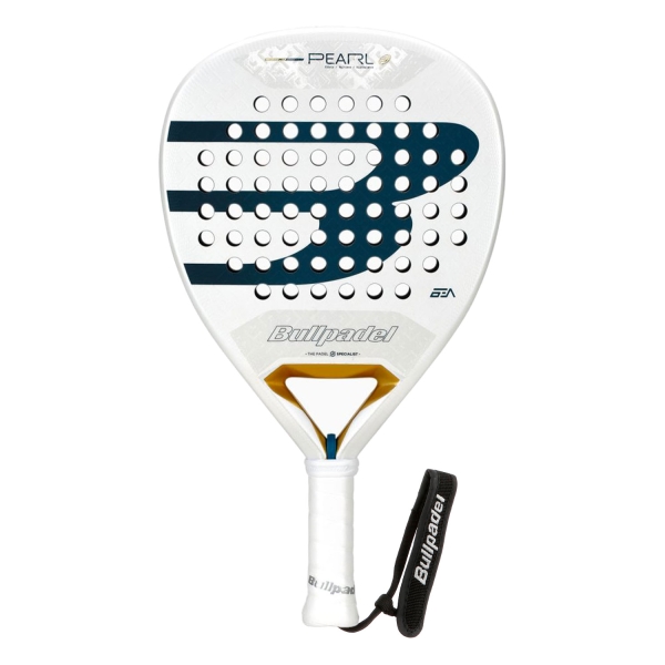Bullpadel Pearl 2026 Padel - White/Blue/Gold