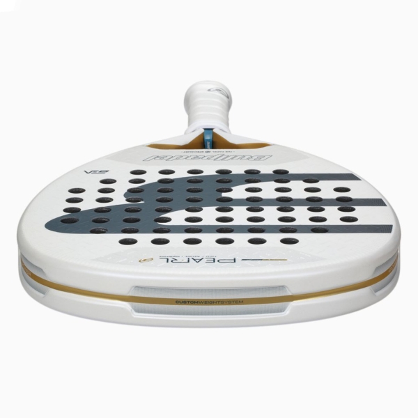 Bullpadel Pearl 2026 Padel - White/Blue/Gold