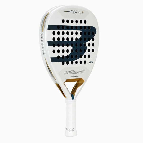 Bullpadel Pearl 2026 Padel - White/Blue/Gold