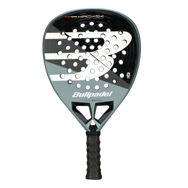Pala Bullpadel Pro Bullpadel Hack 04 2026 Padel  Black/Silver 494392