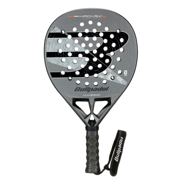 Bullpadel Hack 04 HYB 2026 Padel - Grey/Black