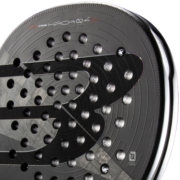 Bullpadel Hack 04 HYB 2026 Padel - Grey/Black