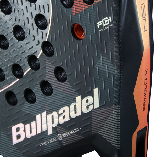 Bullpadel Neuron 02 Edge Padel - Black/Orange/Silver