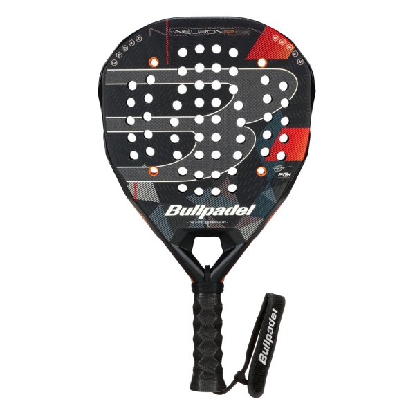 Bullpadel Neuron 02 Edge Padel - Black/Orange/Silver