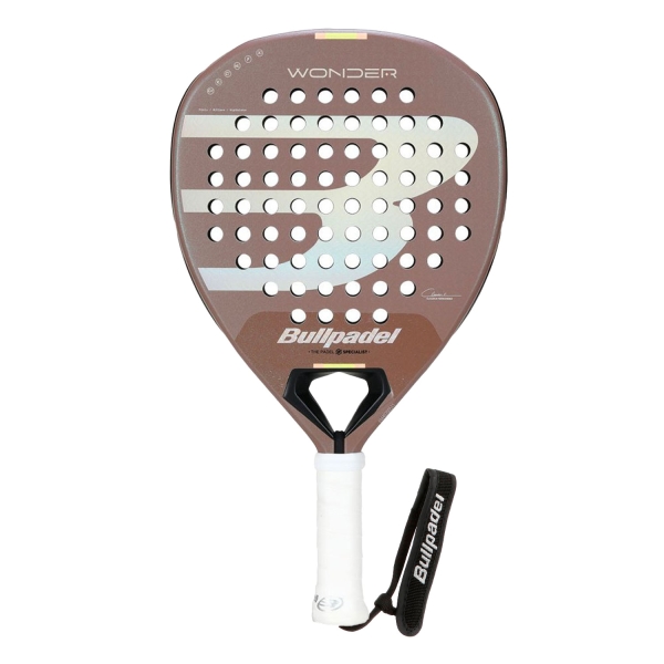 Bullpadel Wonder Padel - Dark Pink/Metallic Silver