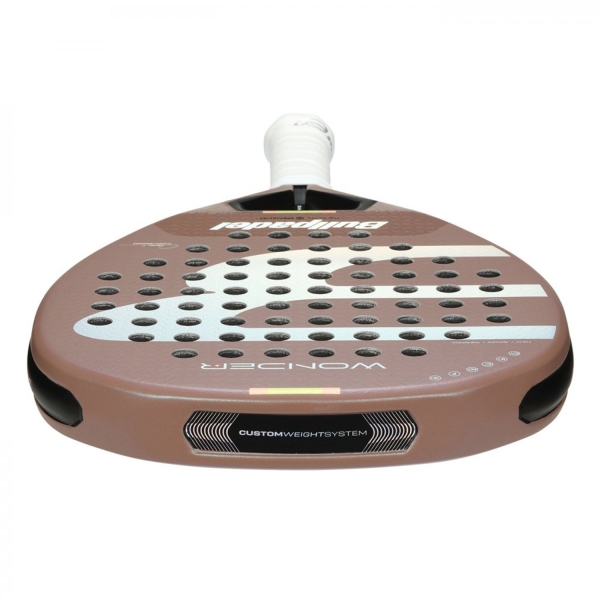 Bullpadel Wonder Padel - Dark Pink/Metallic Silver