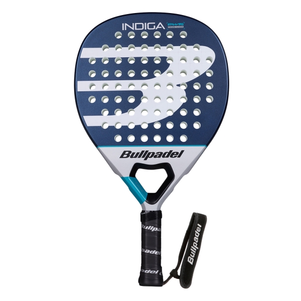 Bullpadel Indiga PWR Padel - Dark Blue/Silver