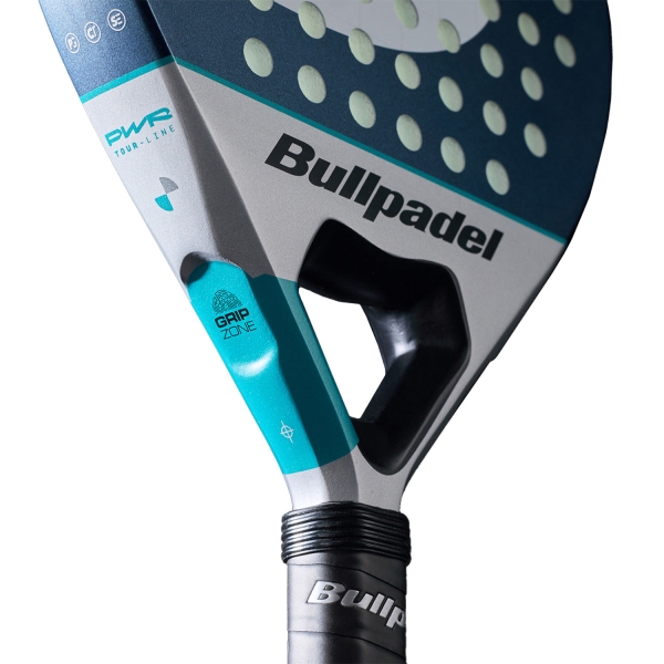 Bullpadel Indiga PWR Padel - Dark Blue/Silver