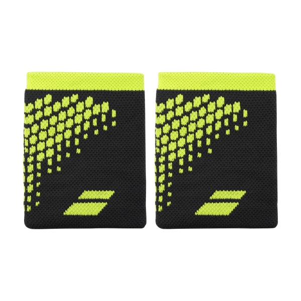 Tennis Wristbands Babolat Logo Jumbo Medium Wristbands  Aero/Grey 5UB12627019