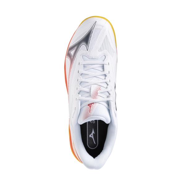 Mizuno Wave Exceed Court Clay - White/Calypso Coral/Citrus