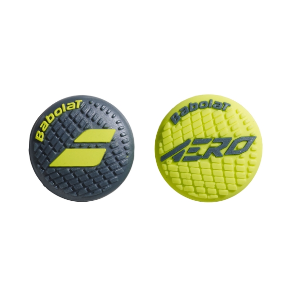 Babolat Aero x 2 Antivibrazioni - Black/Fluo Yellow