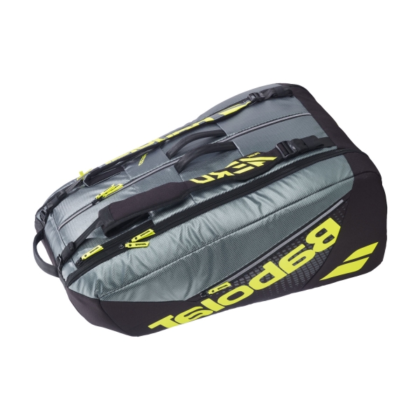 Bolsa Tenis Babolat Babolat Pure Aero x 12 Bolsas  Metallic Grey/Black/Fluo Yellow 751238100