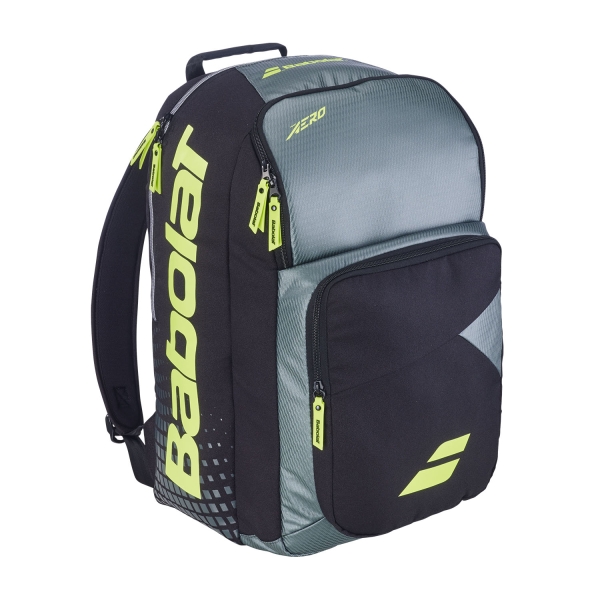 Bolsa Tenis Babolat Babolat Pure Aero Mochila  Metallic Grey/Black/Fluo Yellow 753114100