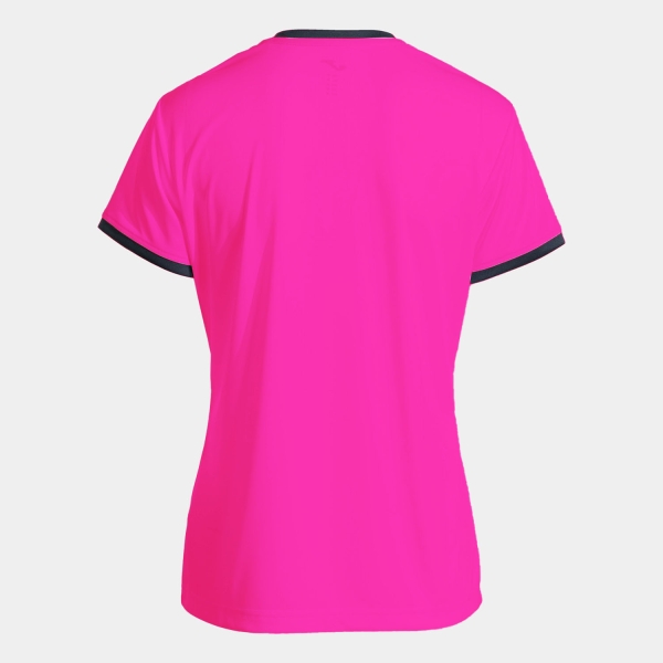 Joma Combi Premium T-Shirt Girls - Fluor Pink/Black