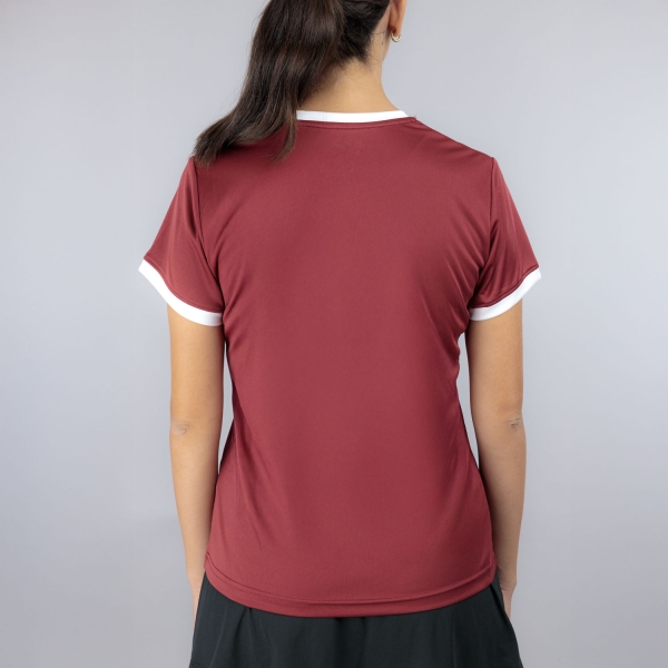 Joma Combi Premium Maglietta - Burgundy/White