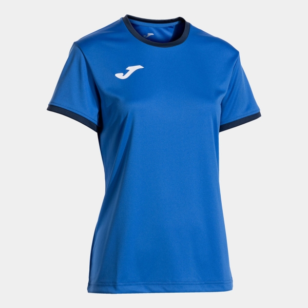 Top e Maglie Girl Joma Combi Premium Maglietta Bambina  Royal Blue/Dark Navy 902655.703