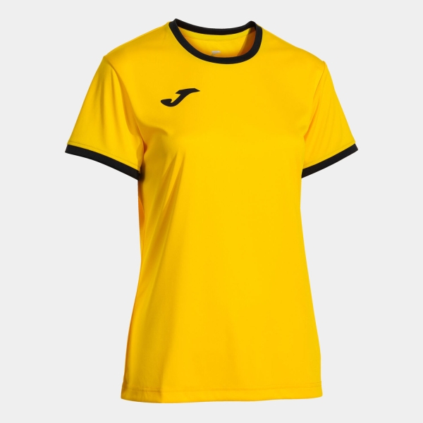 Top e Maglie Girl Joma Combi Premium Maglietta Bambina  Yellow/Black 902655.901