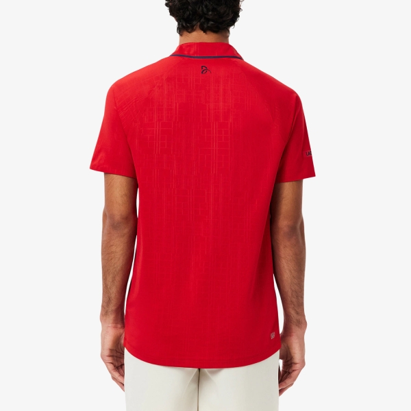 Lacoste X Novak Djokovic Ultra-Dry Polo - Rouge