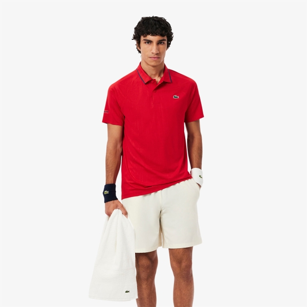 Lacoste X Novak Djokovic Ultra-Dry Polo - Rouge