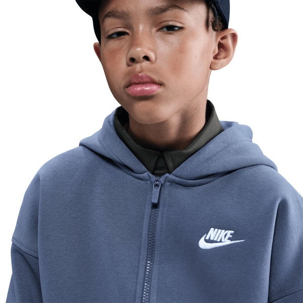 Nike Club Sudadera Niños - World Indigo/White