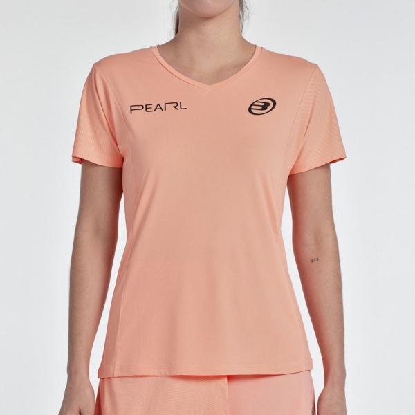 Camisetas y Polos de Tenis Mujer Bullpadel Bea 25I Camiseta  Albaricoque 491896401