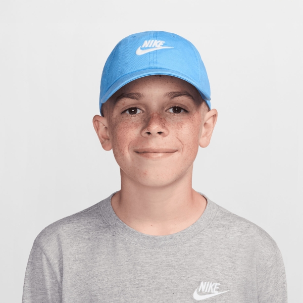 Nike Club Logo Cappello Bambini - University Blue/White