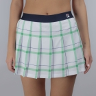 Fila Liv Falda - White/Court Green Check