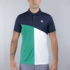 Fila Erol Polo - Navy/Ultramarine Green Comb