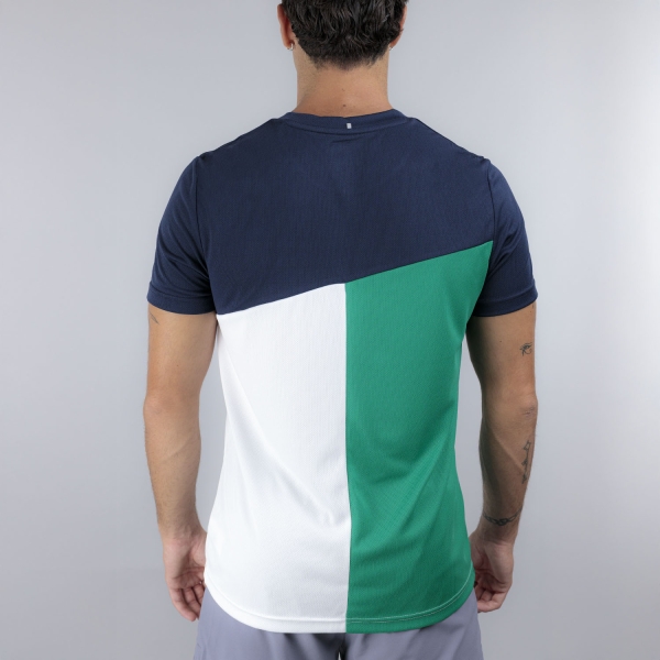 Fila Christian Camiseta - Navy/Ultramarine Green Comb