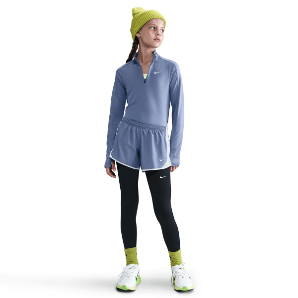 Nike Dri-FIT Shirt Girl - World Indigo/White