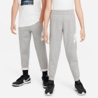 Nike Club Logo Pants Kids - Dark Grey Heather/Base Grey/White