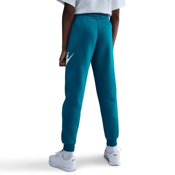 Nike Club Logo Pants Kids - Green Abyss/White
