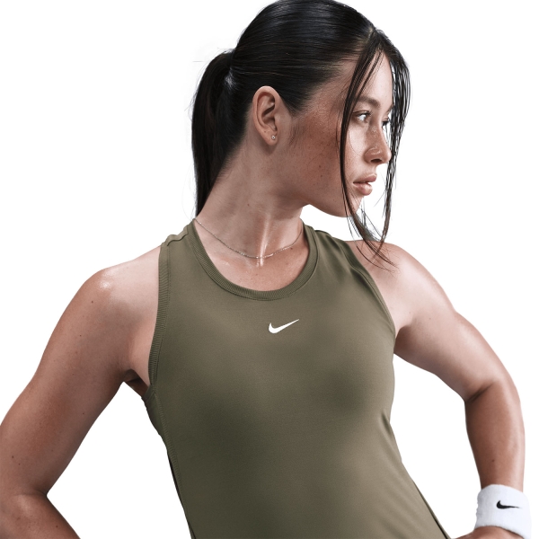 Nike Victory Tank - Medium Olive/White
