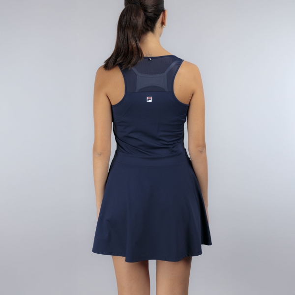 Fila Franja Vestido - Navy