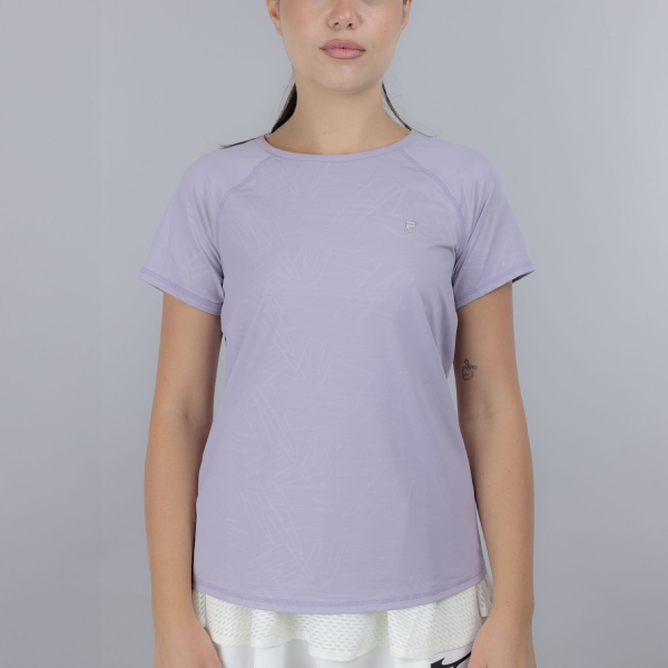 Camisetas y Polos de Tenis Mujer Fila Hailee Camiseta  Lavender Gray XCL2523336510