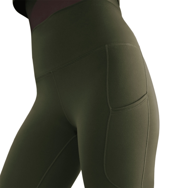 Nike One Logo 7/8 Tights - Medium Olive