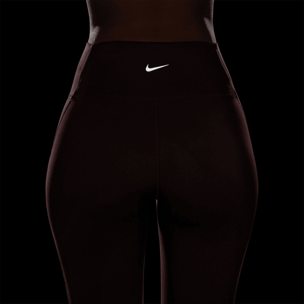 Nike One Logo 7/8 Tights - Burgundy Crush