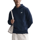 Nike Club Hoodie - Obsidian/White