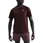 Nike Court Advantage Dri-FIT T-Shirt - Burgundy Crush/White