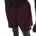 Nike Court Advantage 6in Shorts - Burgundy Crush/White